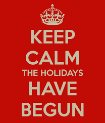 Read more about the article The Holiday’s Have Begun