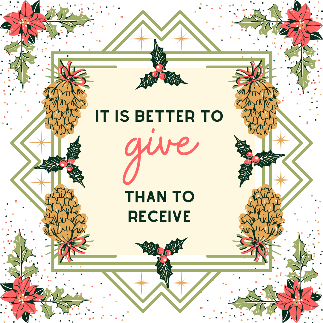 Read more about the article GENEROSITY